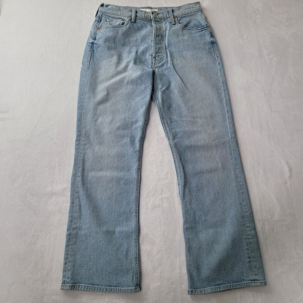Mother The Tripper Thanks Again High Waist Women's Straight Leg Jeans Size 29 - Picture 1 of 13